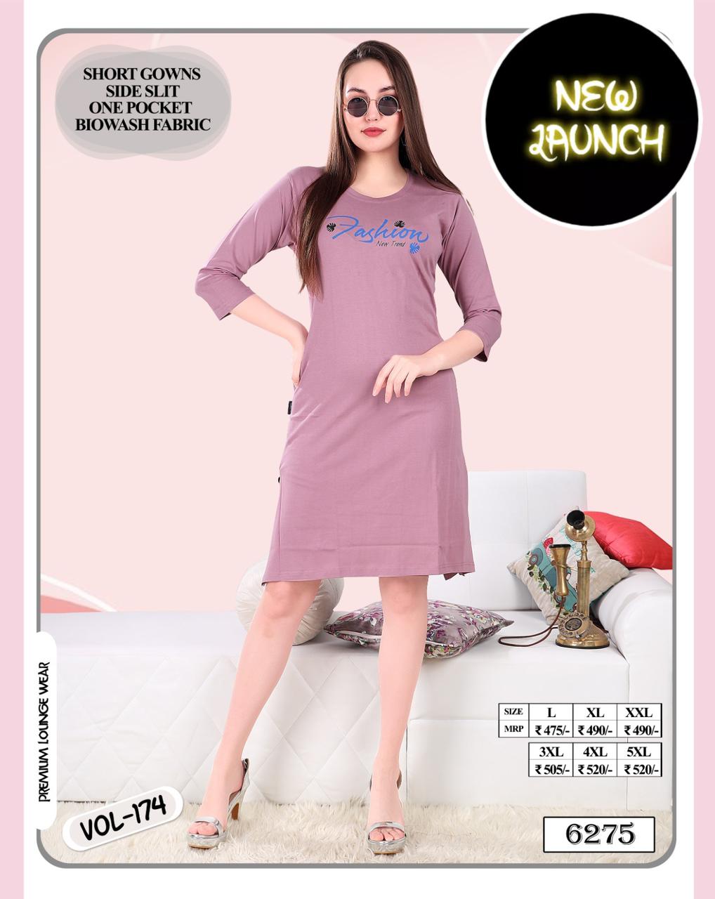 Summer Special Vol M 174 Short Gowns Night Suits Catalog